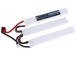 Pakiet Akumulator Redox LiPo 1400 mAh 11,1V 20C 1+1+1 (rozdzielony)