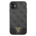 Guess 4G Triangle Collection - Etui iPhone 11 (szary)