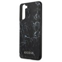 Guess Marble - Etui Samsung Galaxy S21+ (czarny)