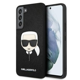 Karl Lagerfeld Saffiano Ikonik Karl`s Head - Etui Samsung Galaxy S22+ (czarny)