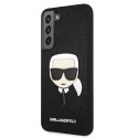 Karl Lagerfeld Saffiano Ikonik Karl`s Head - Etui Samsung Galaxy S22+ (czarny)