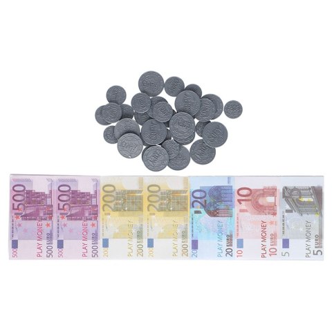 Eddy Toys - banknoty i monety EUR do gier 90 szt. Eddy Toys - banknoty i monety EUR do gier 90 szt.