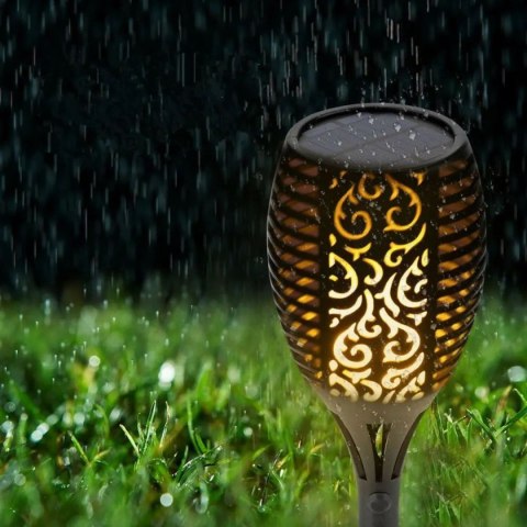 Lampa Ogrodowa Solarna Pochodnia Efekt Płomienia wys. 86cm, 36LED - 6szt Lampa Ogrodowa Solarna Pochodnia Efekt Płomienia wys. 86cm, 36LED - 6szt