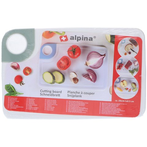 Alpina - deska do krojenia z wytrzymałego tworzywa (zielony) Alpina - deska do krojenia z wytrzymałego tworzywa (zielony)