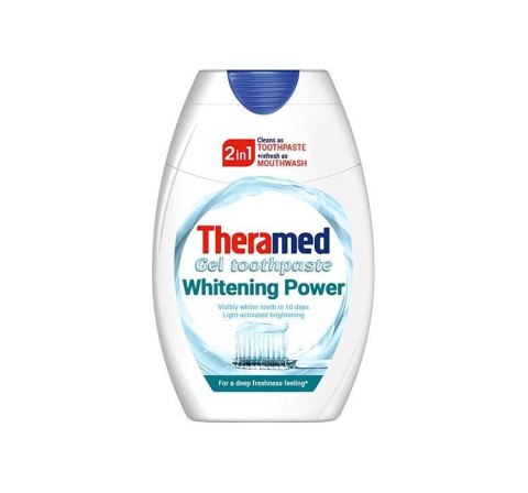 Theramed Whitening Power Gel 2w1 Pasta do Zębów w Żelu 75 ml