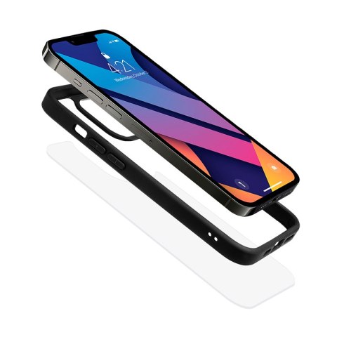 Crong Clear Cover - Etui iPhone 13 Pro Max (czarny) Crong Clear Cover - Etui iPhone 13 Pro Max (czarny)
