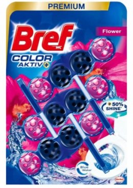 Bref Color Aktiv Flower Zawieszka WC 3 x 50 g