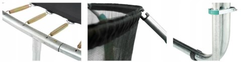 Trampolina Ogrodowa Jumpi 435cm/14FT Maxy Comfort Czarna Z Wewnętrzną Siatką Trampolina Ogrodowa Jumpi 435cm/14FT Maxy Comfort Czarna Z Wewnętrzną Siatką