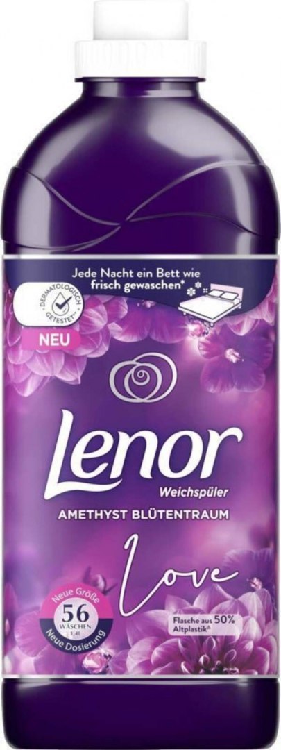 Lenor Amethyst Blütentraum Love Płyn do Płukania 56 prań DE