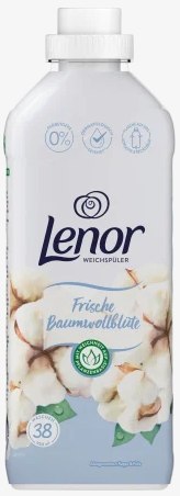 Lenor Pure & Fresh Baumwollblüte Płyn do Płukania 38 prań DE