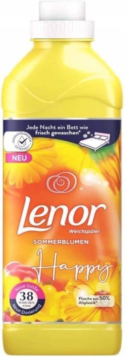 Lenor Sommerblumen Happy Płyn do Płukania 38 prań DE