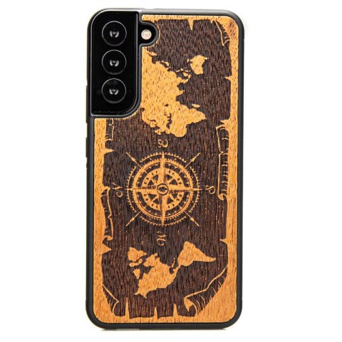 Bewood Róża Wiatrów Merbau - Etui do Samsung Galaxy S22 Plus Bewood Róża Wiatrów Merbau - Etui do Samsung Galaxy S22 Plus