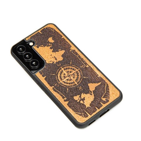 Bewood Róża Wiatrów Merbau - Etui do Samsung Galaxy S22 Bewood Róża Wiatrów Merbau - Etui do Samsung Galaxy S22
