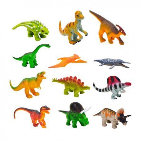 Figurki dinozaurów - zestaw Figurki dinozaurów - zestaw