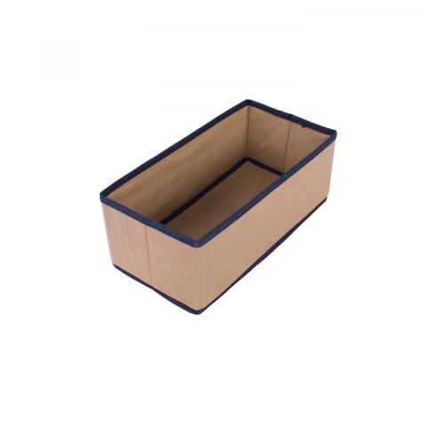 Organizer do szafy i szuflady 28x14x11cm BEŻOWY Organizer do szafy i szuflady 28x14x11cm BEŻOWY