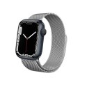 Crong Milano Steel - Pasek ze stali nierdzewnej do Apple Watch 42/44 mm (srebrny)