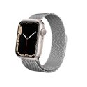 Crong Milano Steel - Pasek ze stali nierdzewnej do Apple Watch 42/44 mm (srebrny)