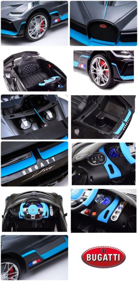 ORYGINALNE BUGATTI DIVO PEŁNA OPCJA, MIĘKKIE KOŁA, MIĘKKIE SIEDZENIE/HL338 ORYGINALNE BUGATTI DIVO PEŁNA OPCJA, MIĘKKIE KOŁA, MIĘKKIE SIEDZENIE/HL338