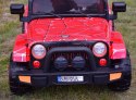 MEGA JEEP FULLTIME, NAPĘD 4X4, 1X12V ,WOLNY START/ MIĘKKIE KOŁA, FUNKCJA BUJANIA EXCLUSIVE LAKIER/7588