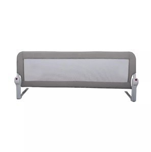 Barierka ochronna bramka osłonka do łóżka 120cm szara Barierka ochronna bramka osłonka do łóżka 120cm szara