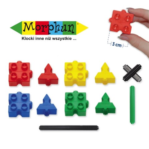 Morphun 24 Zwierzątka 252 el. - Klocki konstrukcyjne Morphun 24 Zwierzątka 252 el. - Klocki konstrukcyjne