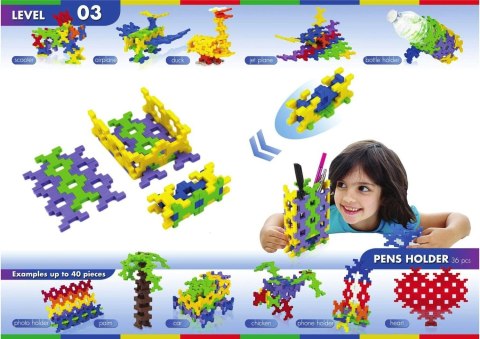 Incastro Cube L 60 el. Klocki konstrukcyjne Incastro Cube L 60 el. Klocki konstrukcyjne