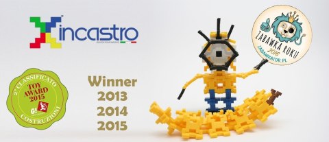 Incastro Cube L 60 el. Klocki konstrukcyjne Incastro Cube L 60 el. Klocki konstrukcyjne