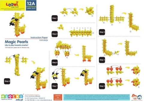 Loowi Zwierzęta 308 el. - Klocki konstrukcyjne Loowi Zwierzęta 308 el. - Klocki konstrukcyjne