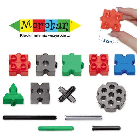 Morphun Junior 500 el. - Klocki konstrukcyjne Morphun Junior 500 el. - Klocki konstrukcyjne