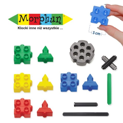Morphun Pojazdy 280 el. - Klocki konstrukcyjne Morphun Pojazdy 280 el. - Klocki konstrukcyjne