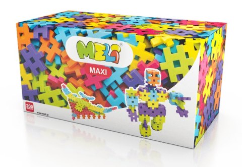 Klocki konstrukcyjne Meli Maxi 200 el. Klocki konstrukcyjne Meli Maxi 200 el.