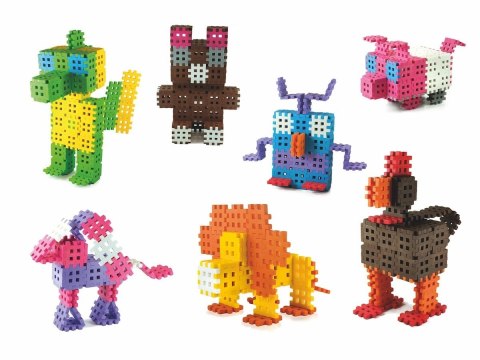 Zestaw edukacyjny - Klocki Mini Waffle 500 EDUel. Zestaw edukacyjny - Klocki Mini Waffle 500 EDUel.