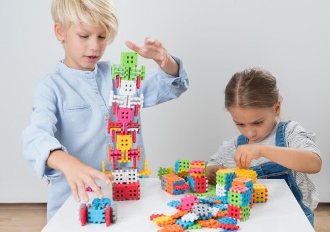 Zestaw edukacyjny - Klocki Mini Waffle 500 EDUel. Zestaw edukacyjny - Klocki Mini Waffle 500 EDUel.