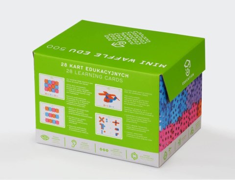 Zestaw edukacyjny - Klocki Mini Waffle 500 EDUel. Zestaw edukacyjny - Klocki Mini Waffle 500 EDUel.