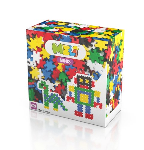 Klocki konstrukcyjne Meli Minis 200 el. Klocki konstrukcyjne Meli Minis 200 el.