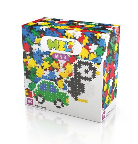 Klocki konstrukcyjne Meli Minis 400 el. Klocki konstrukcyjne Meli Minis 400 el.