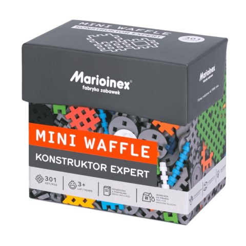 Klocki Mini Waffle Konstruktor Expert 301 el. Klocki Mini Waffle Konstruktor Expert 301 el.