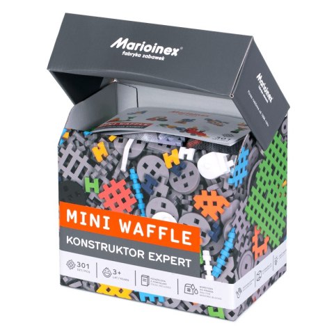 Klocki Mini Waffle Konstruktor Expert 301 el. Klocki Mini Waffle Konstruktor Expert 301 el.