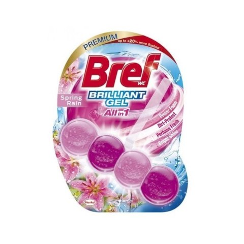 Bref Brilliant Gel Spring Rain Zawieszka WC 42 g