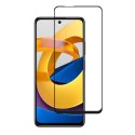 Crong 7D Nano Flexible Glass - Niepękające szkło hybrydowe 9H na cały ekran POCO M4 Pro 5G