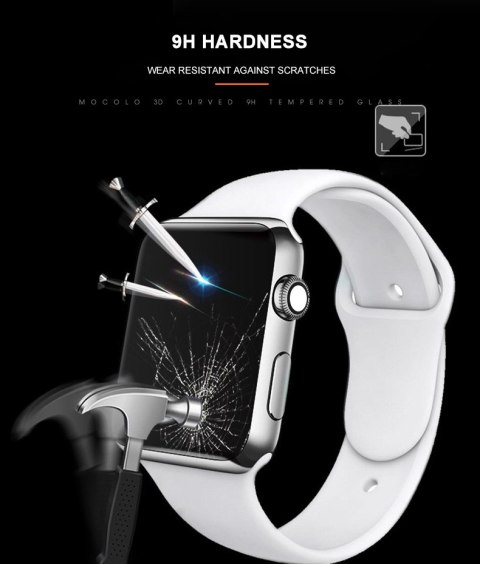 Mocolo 3D Glass Full Glue - Szkło ochronne na ekran Apple Watch 7 41 mm Mocolo 3D Glass Full Glue - Szkło ochronne na ekran Apple Watch 7 41 mm