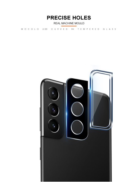 Mocolo Silk Camera Lens Glass - Szkło ochronne na obiektyw aparatu Samsung Galaxy S22 / S22+ Mocolo Silk Camera Lens Glass - Szkło ochronne na obiektyw aparatu Samsung Galaxy S22 / S22+