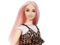 Barbie lalka Fashionistas sukienka panterka ZA3160