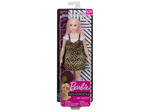 Barbie lalka Fashionistas sukienka panterka ZA3160 Barbie lalka Fashionistas sukienka panterka ZA3160