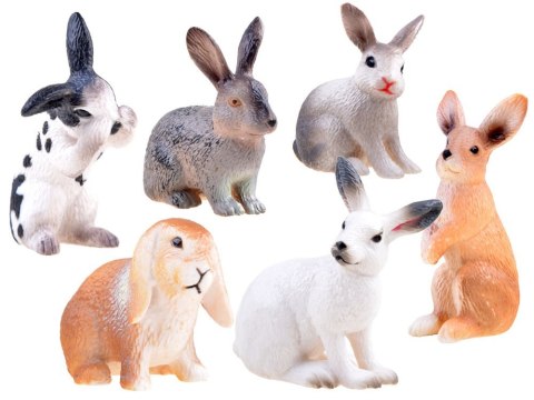 Królik zając Zwierzęta domowe figurka 4,5cm ZA3383 Królik zając Zwierzęta domowe figurka 4,5cm ZA3383