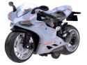 Diecast model Motocykl z naciągiem zabawka ZA3933