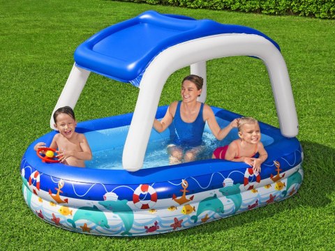 Bestway basen z daszkiem kierownica brodzik 54370 Bestway basen z daszkiem kierownica brodzik 54370