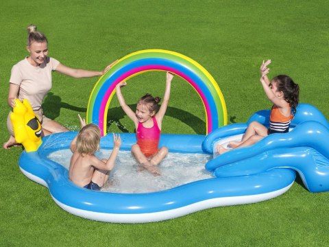 Bestway wodny plac zabaw zjeżdżalnia brodzik 53092 Bestway wodny plac zabaw zjeżdżalnia brodzik 53092