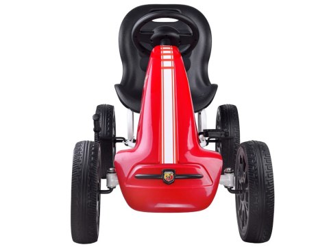 GOKART ABARTH na pedały Duże miekkie koła PA0167 GOKART ABARTH na pedały Duże miekkie koła PA0167