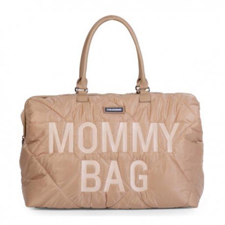 Childhome torba mommy bag pikowana beżowa